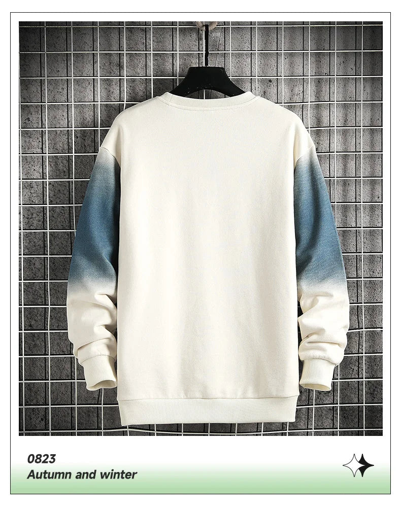 Autumn Spring 2023 Hoodies Sweatshirt For Men's Print Hip Hop Punk Pullover Streetwear Casual Fashion Clothes OverSize 5XL GONZALES ONLINE SHOP