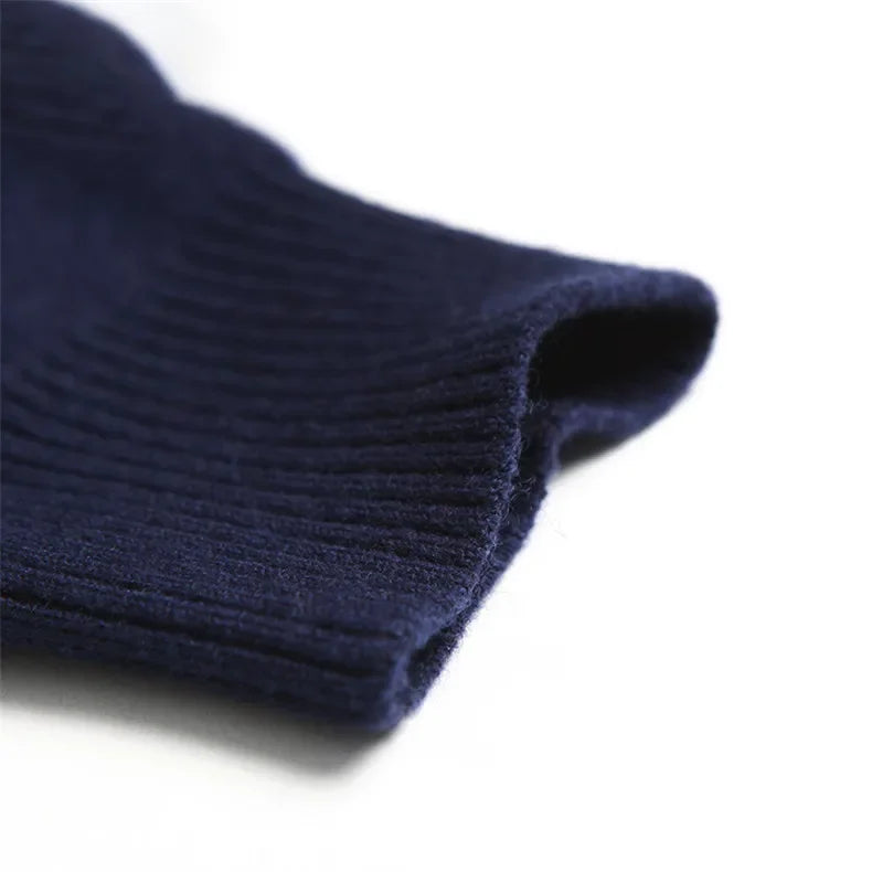 Men's Striped Cotton Sweater Pullover O Neck Knitwear Autumn Jumpers Plus Size 3XL 4XL - GONZALES ONLINE SHOP