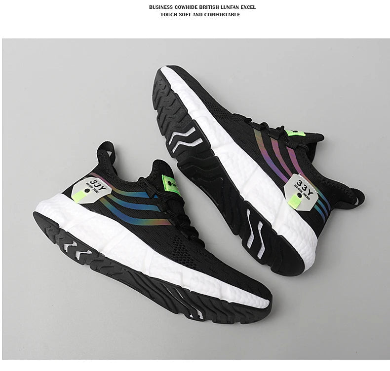 Men's Sneakers Breathable Running Shoes For Men Comfortable Classic Casual Shoes Men Tenis Masculino GONZALES ONLINE SHOP