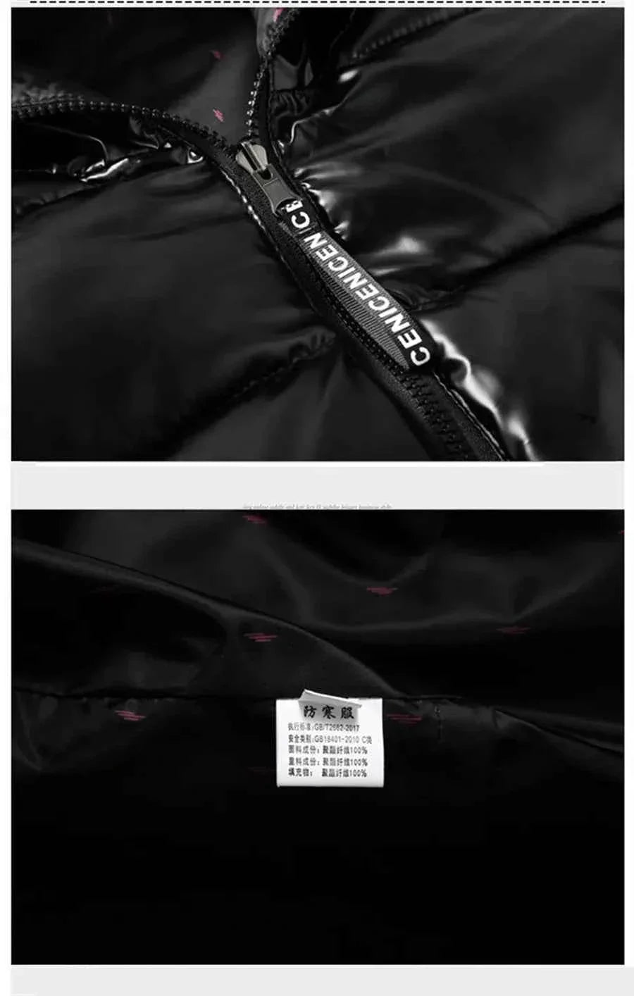 Men's Waterproof Winter Vest - Glossy Hooded Design, Warm and Waterproof - GONZALES ONLINE SHOP