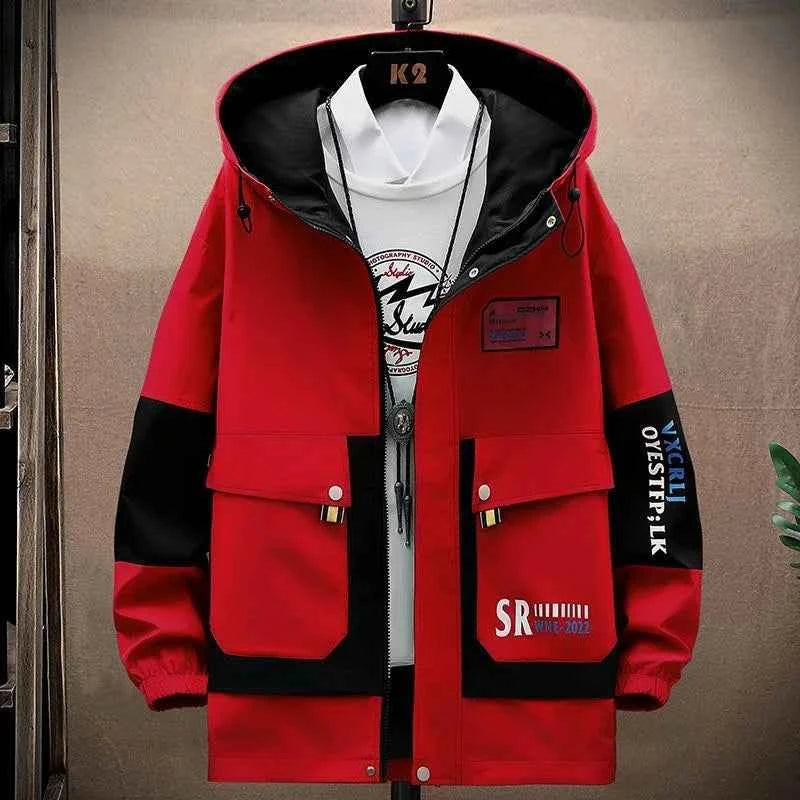 Men's Hooded Windproof Jacket Casual & Comfortable - GONZALES ONLINE SHOP