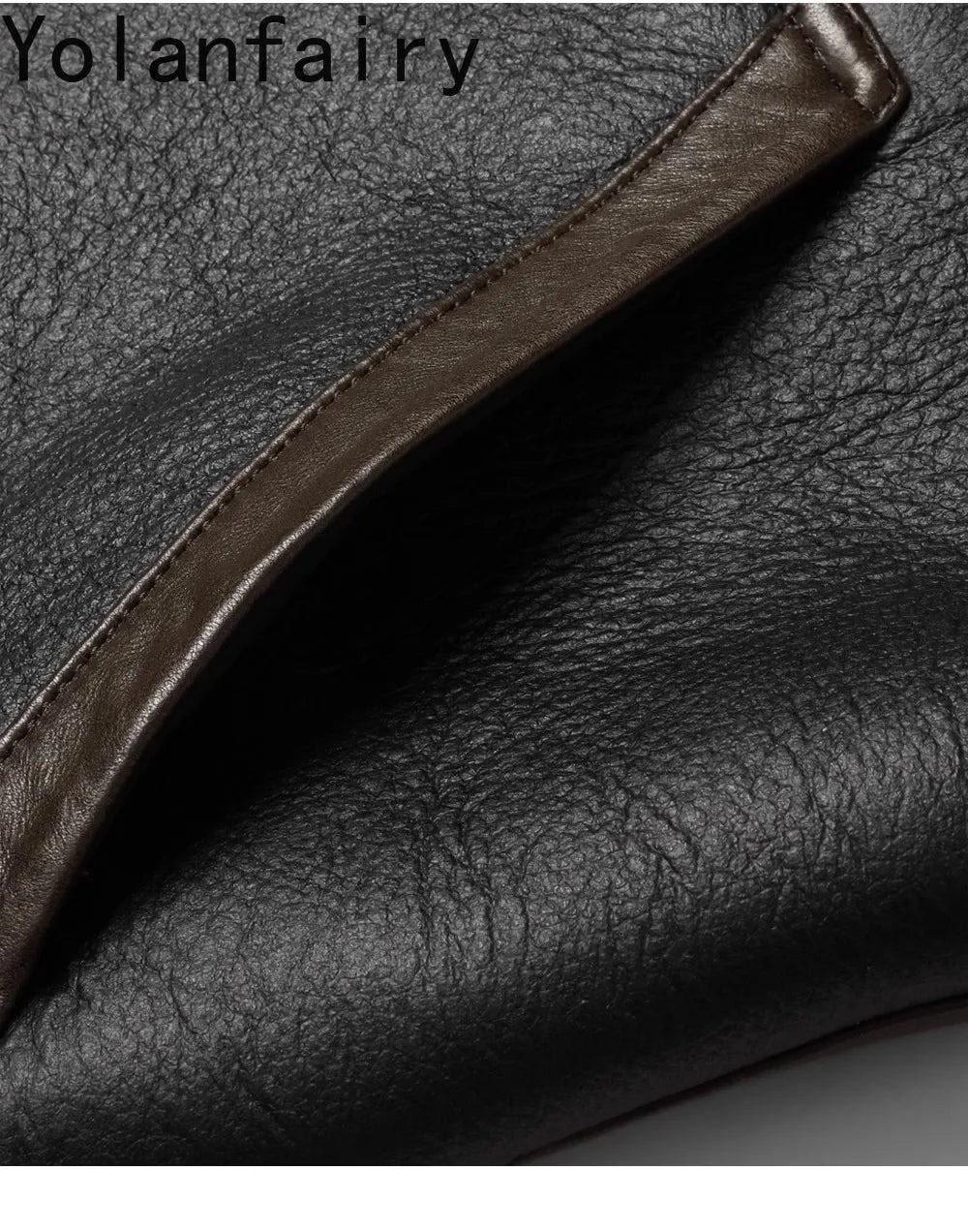 YOLANFAIRY Real Sheepskin Fur Men Jacket Natural Fur Coats Man Luxury Clothing Winter Jacket Black Fur Coat Куртка Мужская 2024 - GONZALES ONLINE SHOP