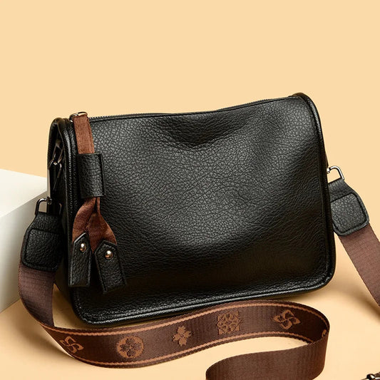 High Quality Genuine Leather Women Tote Bag Luxury Soft Cowhide Ladies Shoulder Crossbody Bags 2024 Fashion Female Messenger Sac GONZALES ONLINE SHOP