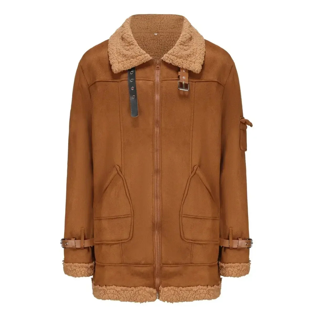 Men's Thick Fleece Winter Coat Warm & Stylish - GONZALES ONLINE SHOP