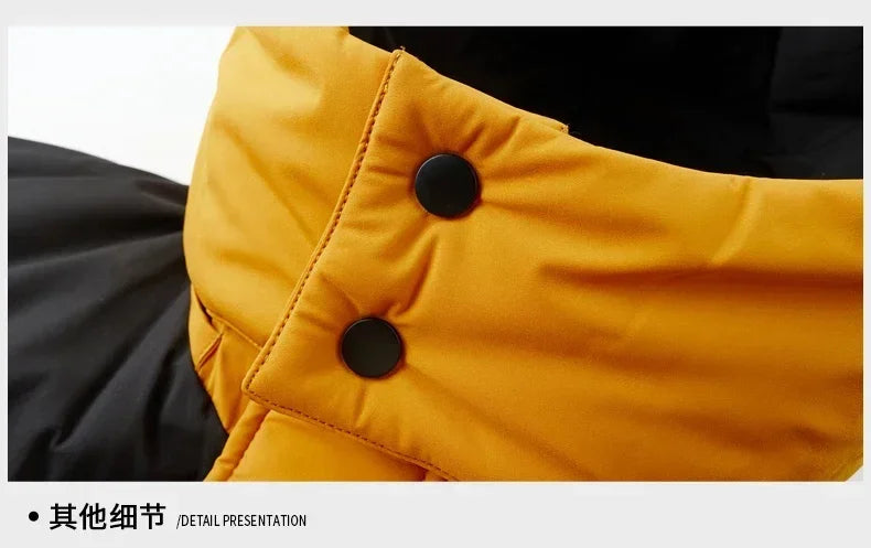 Winter New Down Jacket Men's Thick Warm White Duck Casual Coat Hooded Cold-proof Jack Clothing - GONZALES ONLINE SHOP