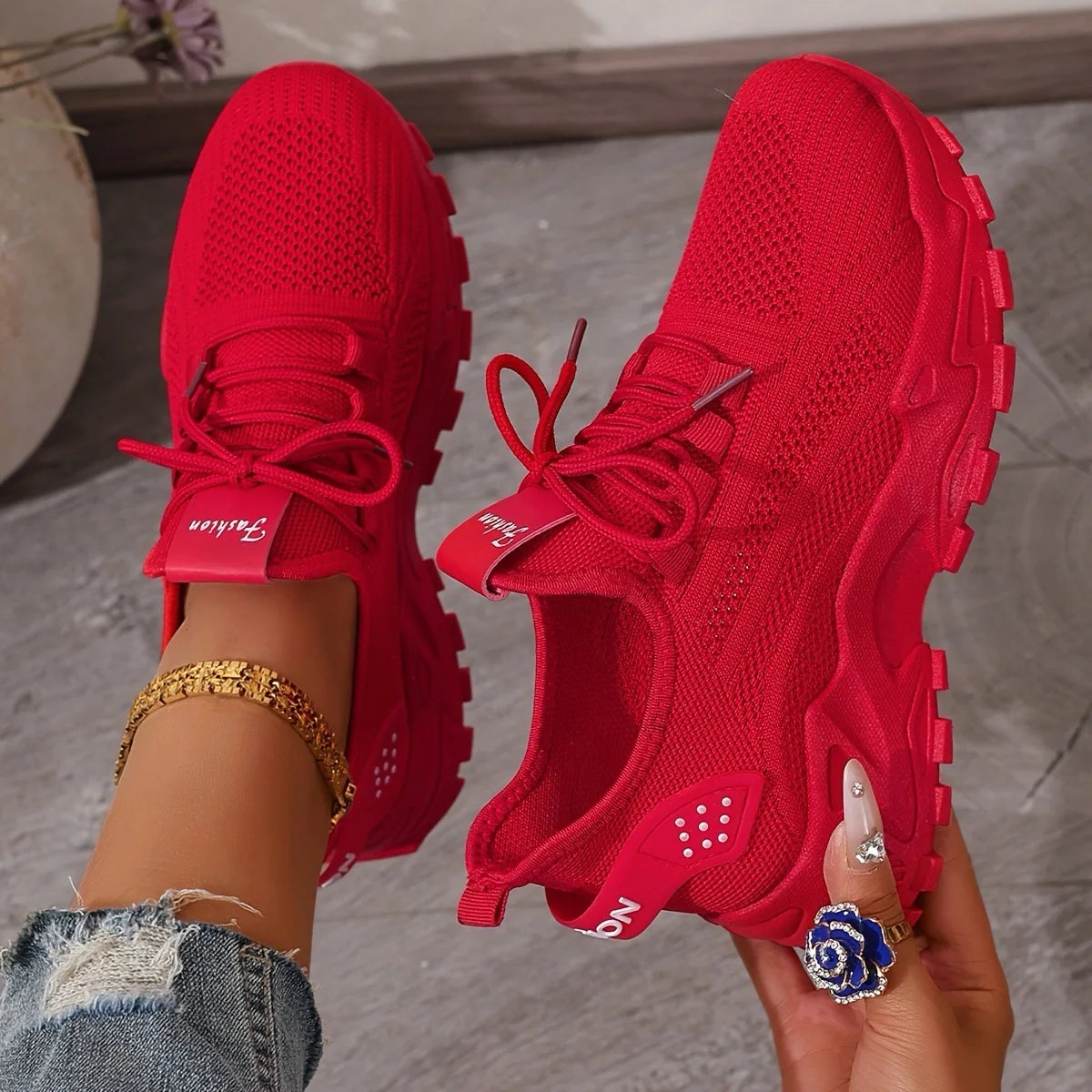 Women's shoes, women's sports shoes 2025 Women's shoes Breathable single-mesh dad shoes Women's casual and versatile sports shoe GONZALES ONLINE SHOP