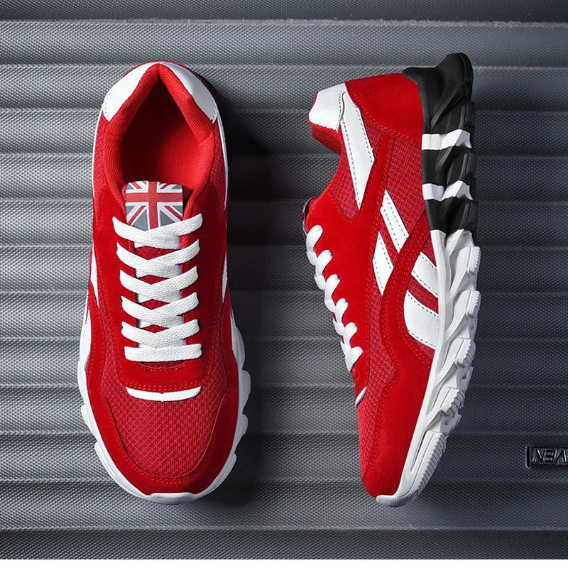2025 New Men's Running Shoes Sneakers Breathable Casual Sneakers Anti-slip Vibration Comfortable Walking Men Shoes GONZALES ONLINE SHOP