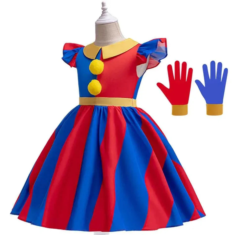 Kids Pomni Costume - Adorable Cosplay Outfit for Children - GONZALES ONLINE SHOP
