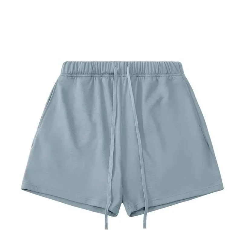 Heavy Fog Color Shorts - Basic Style Loose Fit Streetwear - GONZALES ONLINE SHOP