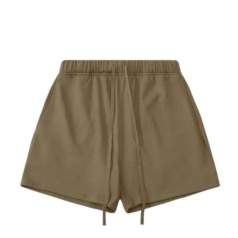 Heavy Fog Color Shorts - Basic Style Loose Fit Streetwear - GONZALES ONLINE SHOP