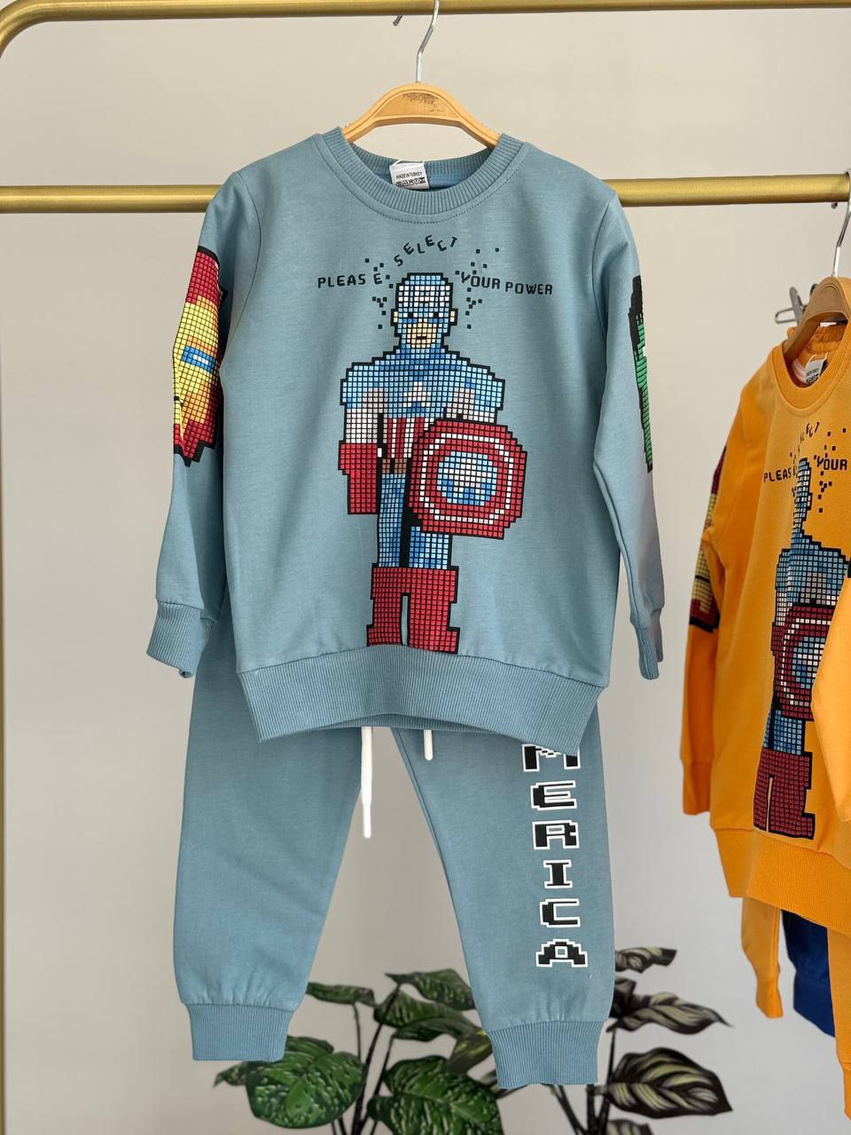 American Hero Casual Jogger Set JuniorKids