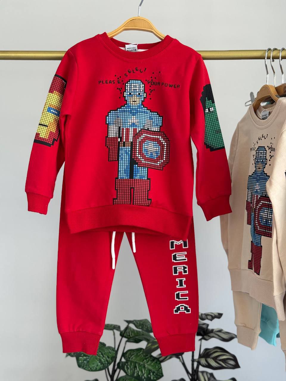 American Hero Casual Jogger Set JuniorKids