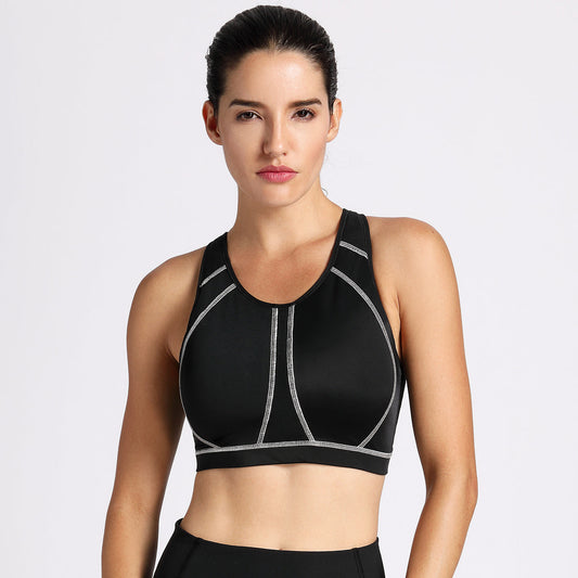 Racerback Wireless Full Coverage Sports Bra Syrokan