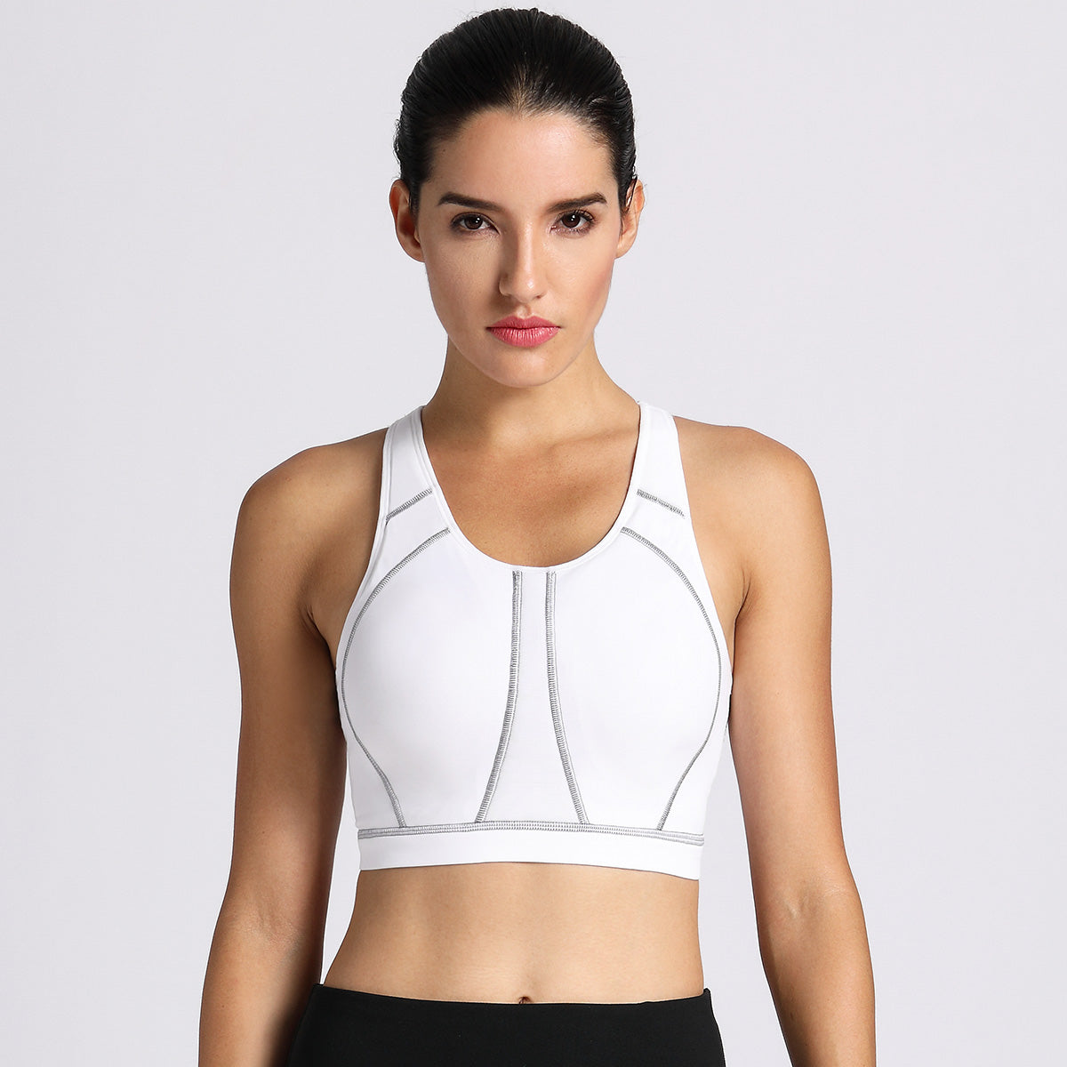 Racerback Wireless Full Coverage Sports Bra Syrokan