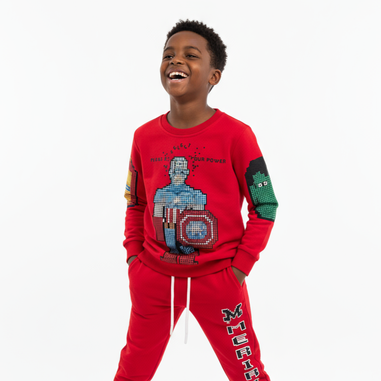 American Hero Casual Jogger Set JuniorKids