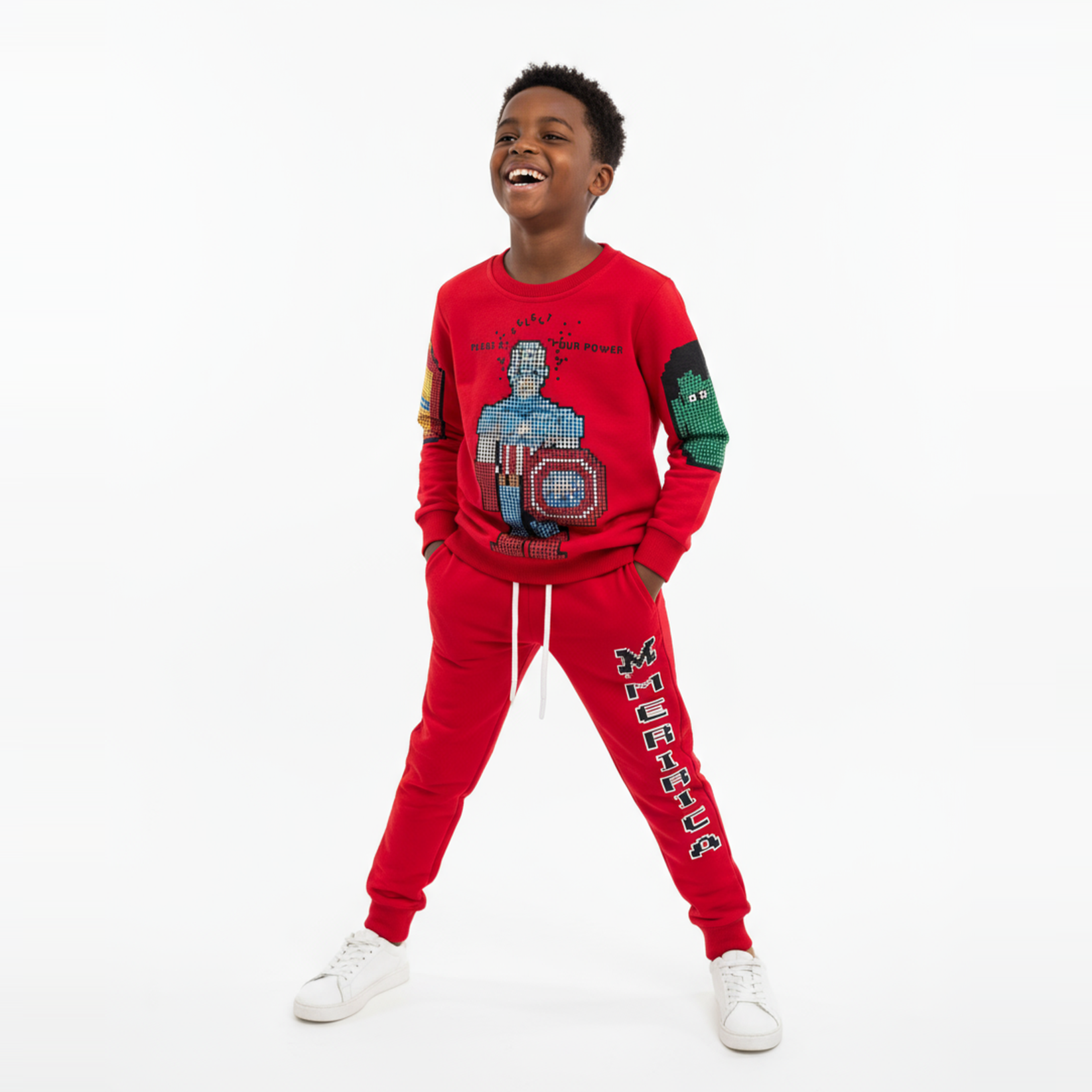 American Hero Casual Jogger Set JuniorKids