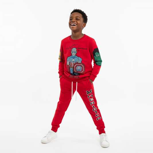 American Hero Casual Jogger Set JuniorKids