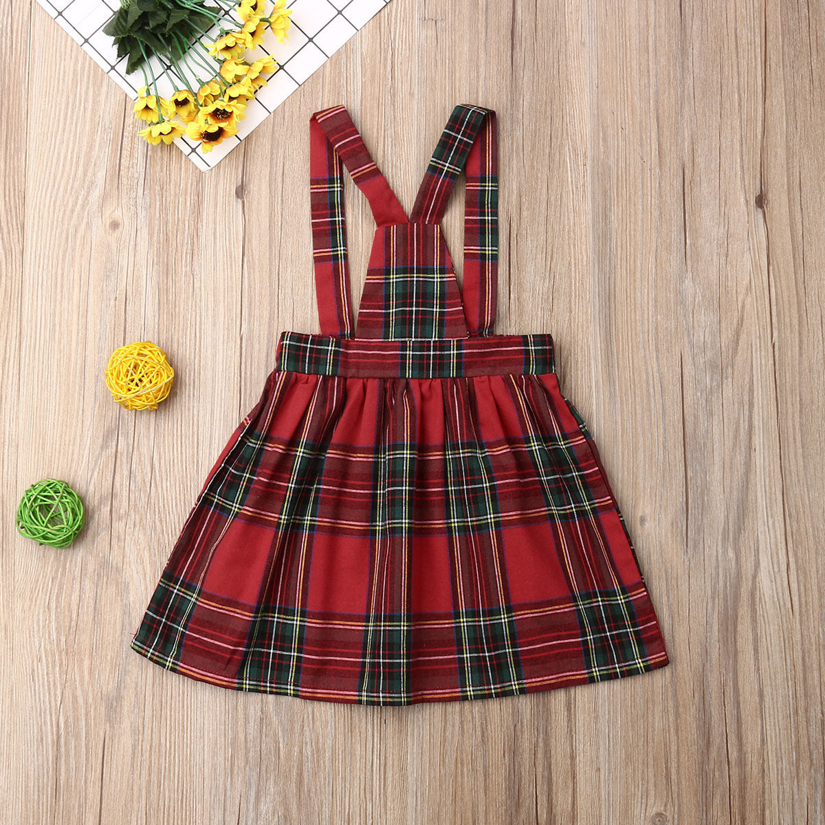 Christmas Children's Sling Dress GONZALES ONLINE SHOP