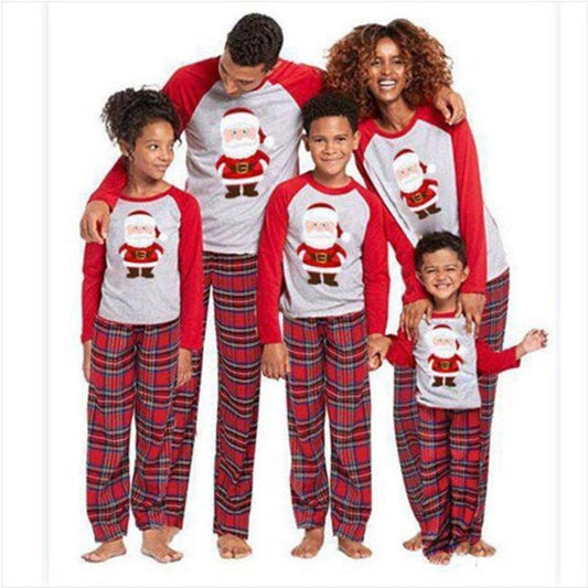 Christmas family parent-child dress home cartoon Christmas clothes GONZALES ONLINE SHOP