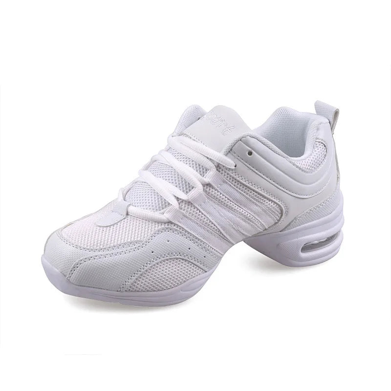 Dancing Shoes Sports Feature Modern Dance Jazz Shoes Soft Outsole Breath Dance Shoes Sneakers For Woman Practice Shoes GONZALES ONLINE SHOP