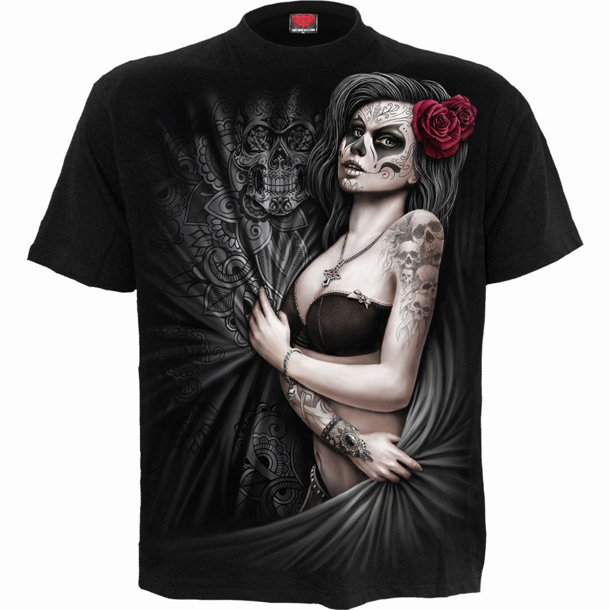 DEAD LOVE - T-Shirt Black Spiral Direct