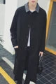 Homemade 18-winter Korean slim double-breasted double-lapel overcoat, woolen overcoat, long British trench coat.     S-6XL!! GONZALES ONLINE SHOP