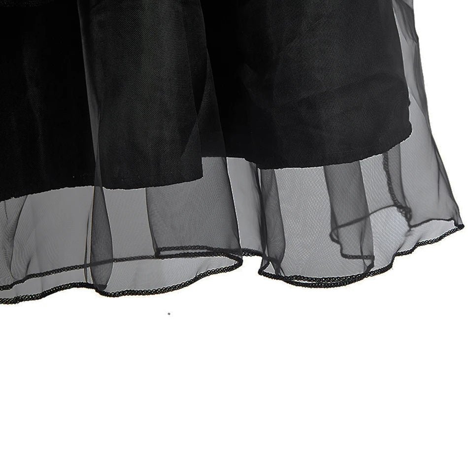 Little Girls Addams Dark Gothic Style GONZALES ONLINE SHOP