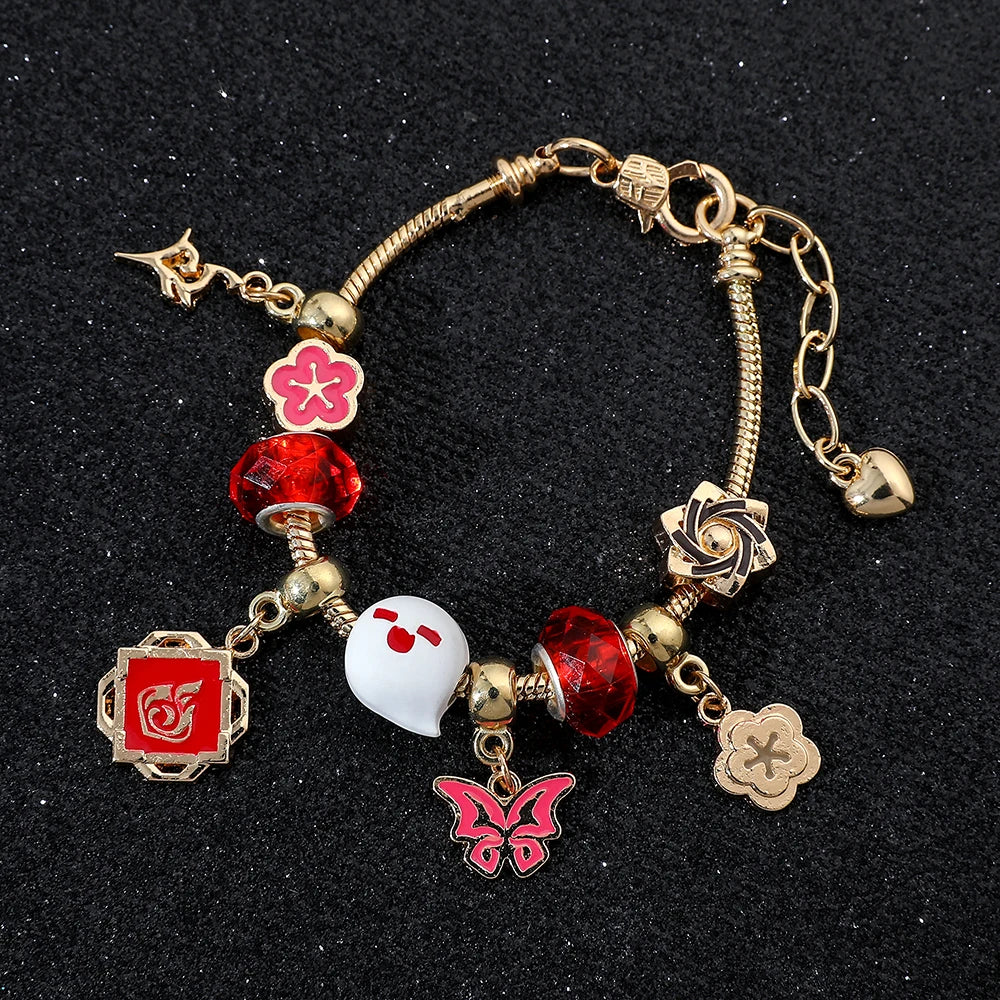 Two-dimensional game Genshin Impact original god Naxi Dacao element Pan family beaded DIY bracelet GONZALES ONLINE SHOP