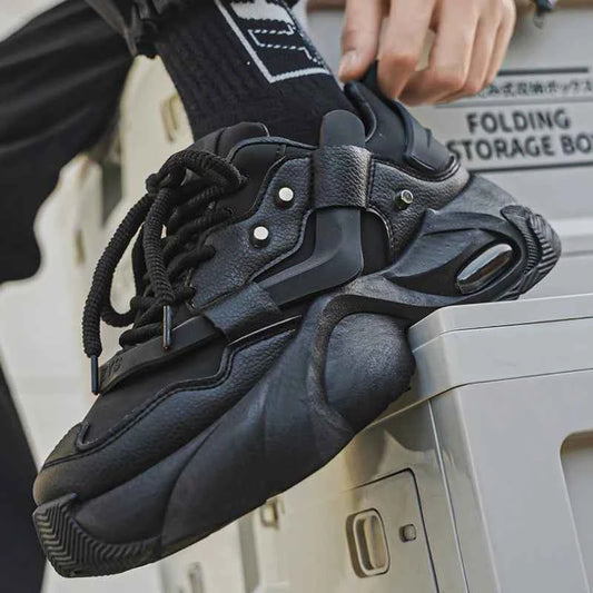 Shoes  Men High Quality Platform Sneaker Fashion High-top Leather Sports Men 2026 Thick-soled Casual Shoes Zapatillas Hombre