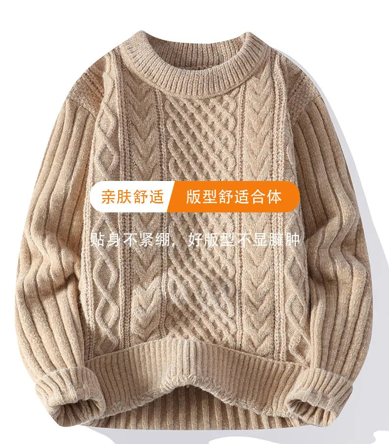 Sweaters men 2024 winter korean style mens warm sweater mens fashion sweaters autumn Men's wool pullovers male MY7116 GONZALES ONLINE SHOP