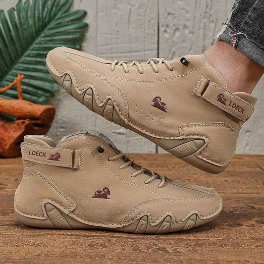 Mens Shoes Original Sneakers Shoes Men's High Top Ankle Boots Breathable and Comfortable Soft Sole Luxury Fashion Men's Shoes