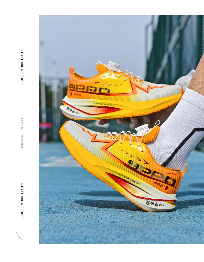 New Men's Running Shoes Breathable Outdoor Road Wear-Resistant Sport Sneakers Light Athletic Jogging Walking Shoes Fitness Shoes GONZALES ONLINE SHOP