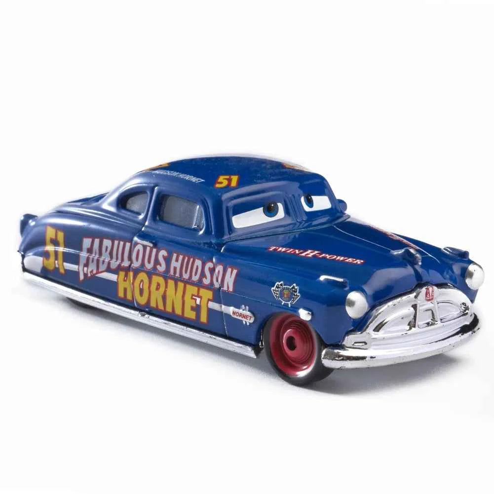 Cars Disney Pixar Cars Lightning McQueen Mater Jackson Storm The King Mater 1:55 Metal Alloy Car Toy Model Toys Children Gifts