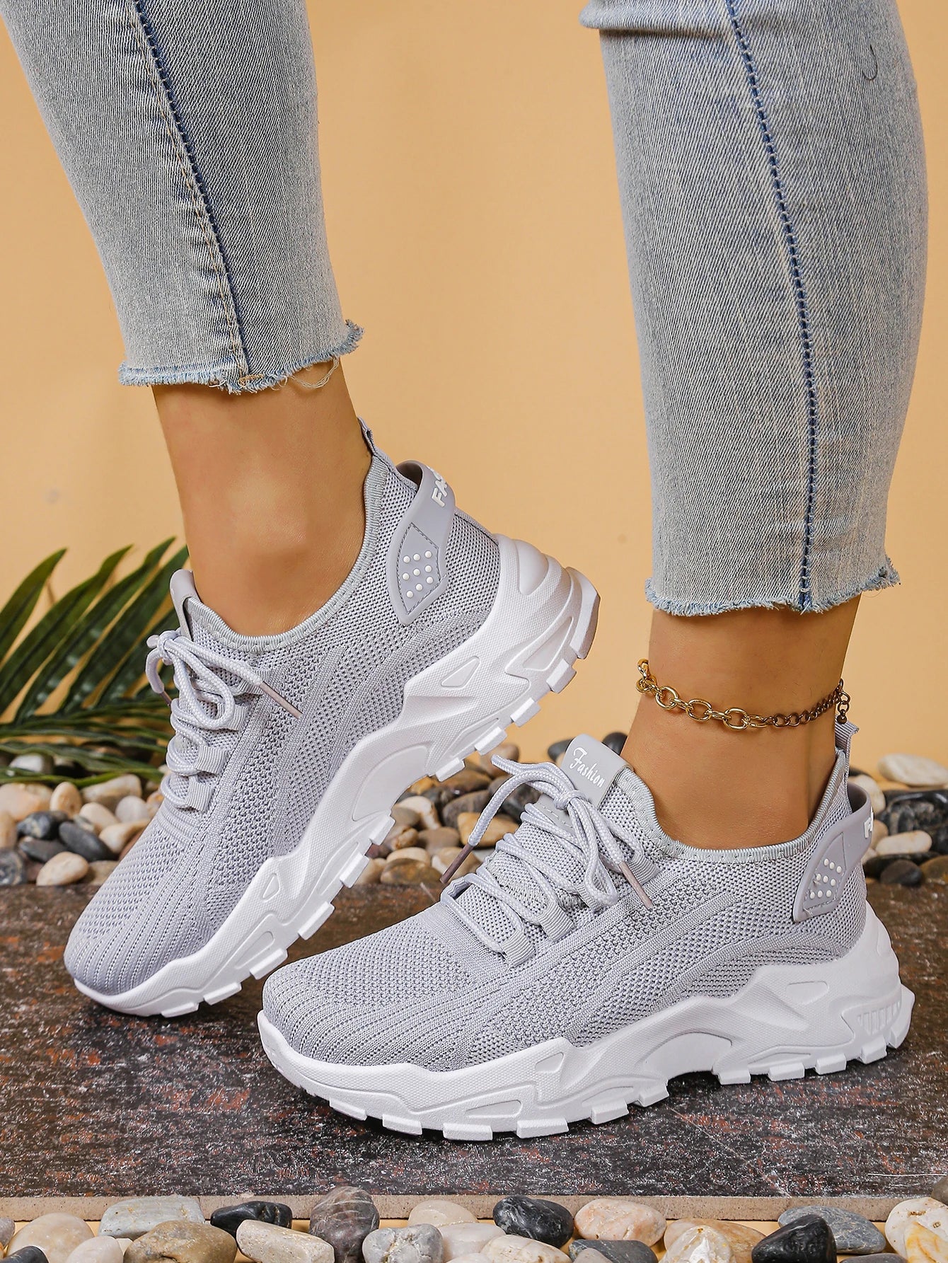 Women's shoes, women's sports shoes 2025 Women's shoes Breathable single-mesh dad shoes Women's casual and versatile sports shoe GONZALES ONLINE SHOP