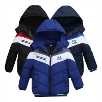 Vest 1-7 Year Old Girls'and Boy' Winter Fashion Down  Hooded Warm Casual large pocket Sleeveless Jacket New Kids Garments GONZALES ONLINE SHOP