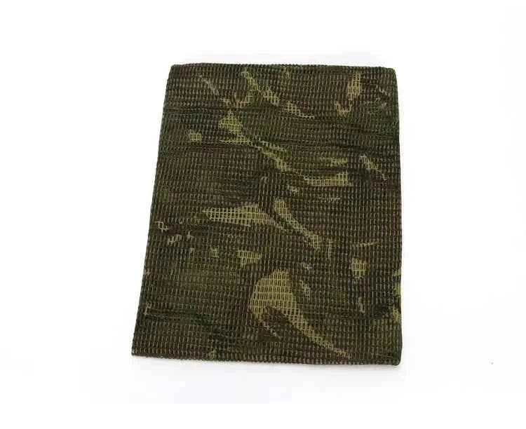 Camouflage Netting Scarf Sniper Veil Camo Mesh Face Scarf Veil Shemagh Head Wrap for Outdoor Camping Hiking Hunting Scarves