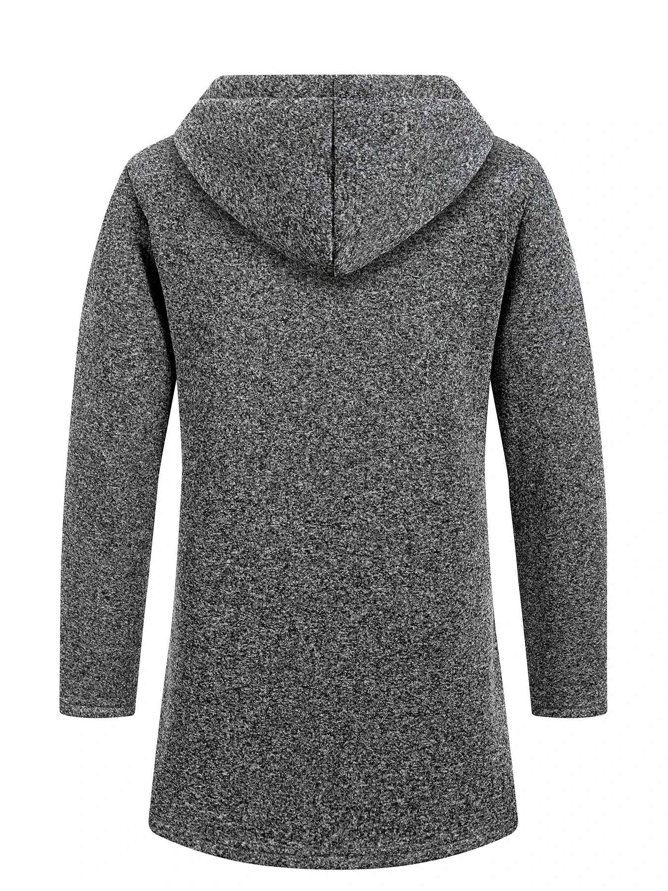 New Streetwear Men's Long Sleeve Sweatshirts for Men Zipper Hooded Oversize Winter Warm Jacket Coat Outdoor Tracksuit Men