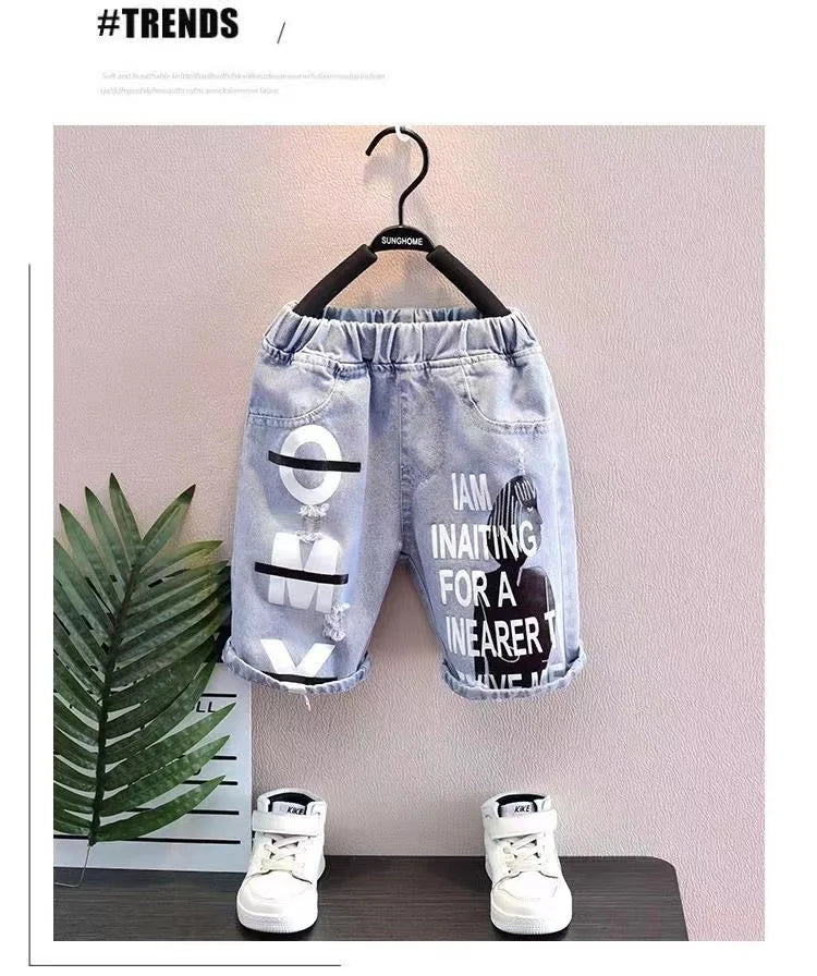 Summer Tracksuit For Boys Set Boy Letter Boy Children Clothing Two piece Set Kids Outfits 2024 New Kids Outfits GONZALES ONLINE SHOP