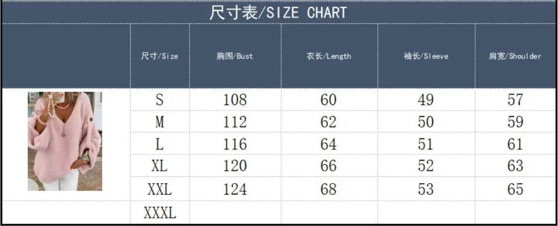 Casual Knitted V Neck Sweater Fall Winter Fashion Button Warm Commuter Jumper Elegant Solid Adjustable Long Sleeve Pullover