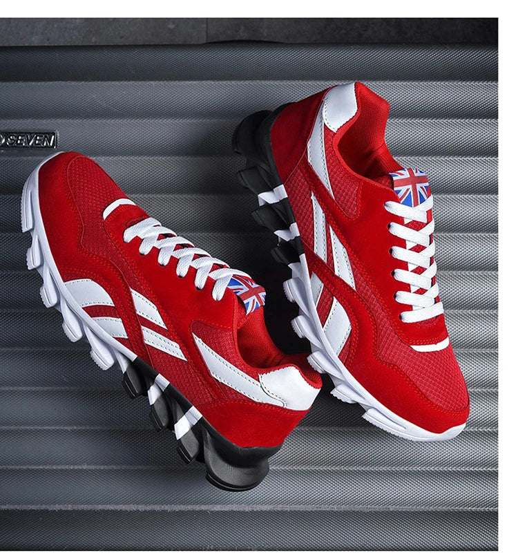 2025 New Men's Running Shoes Sneakers Breathable Casual Sneakers Anti-slip Vibration Comfortable Walking Men Shoes GONZALES ONLINE SHOP