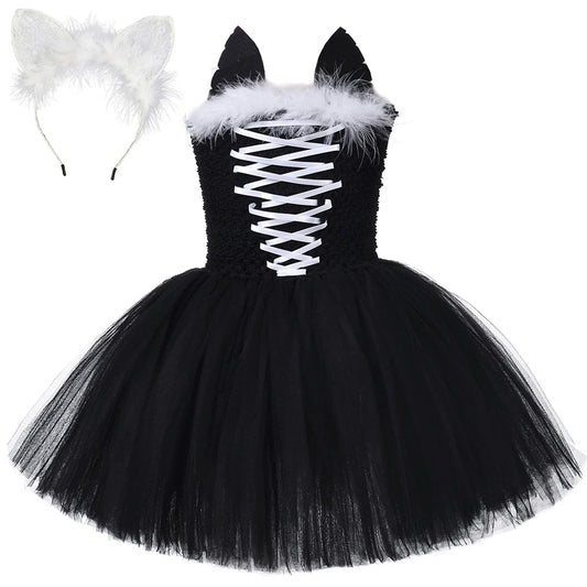 Black Cat Tutu Dress GONZALES ONLINE SHOP