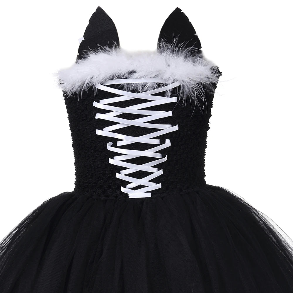 Black Cat Tutu Dress GONZALES ONLINE SHOP