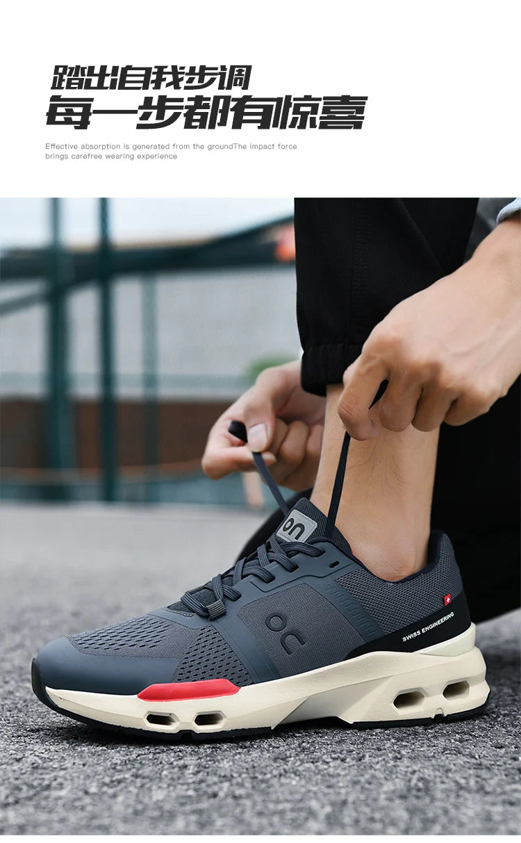 2026 Hot Sale Fitness Outdoor Walking Sports Shoes High Quality Walking Jogging Shoes Non-slip Trail Running Shoe Male Sneakers GONZALES ONLINE SHOP