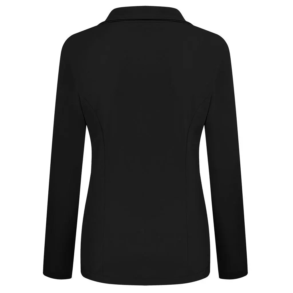 Women's Blazer 2024 Formal Blazer Women's Office Work Set Pocket Jacket Coat Loose women's wear GONZALES ONLINE SHOP
