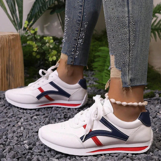 Sneakers Women New Sports Shoes Women's Small White Shoes Fashion Comfort Sneakers All-match Lightweight Casual Running Shoes GONZALES ONLINE SHOP