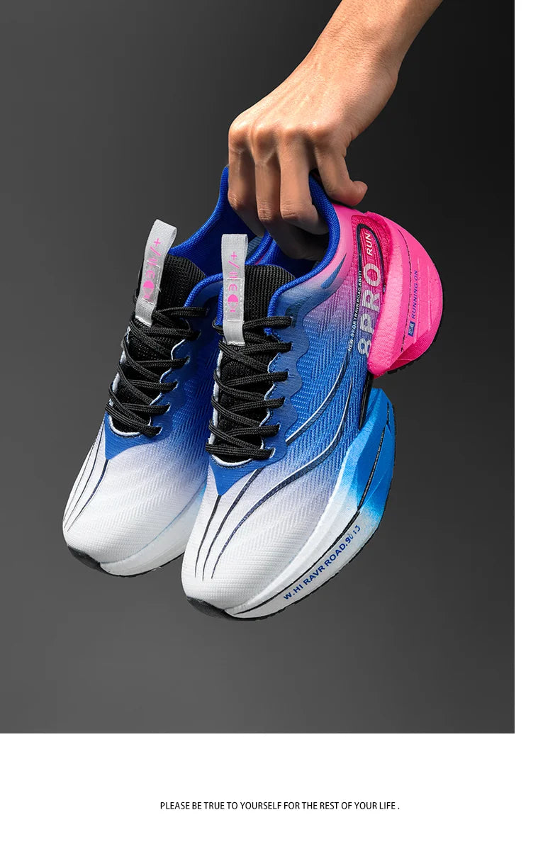 Men's Running Shoes Carbon Plate Racing Marathon Athletic Shoes Cushioned Comfortable Road Sneakers Teenage Training Shoes GONZALES ONLINE SHOP