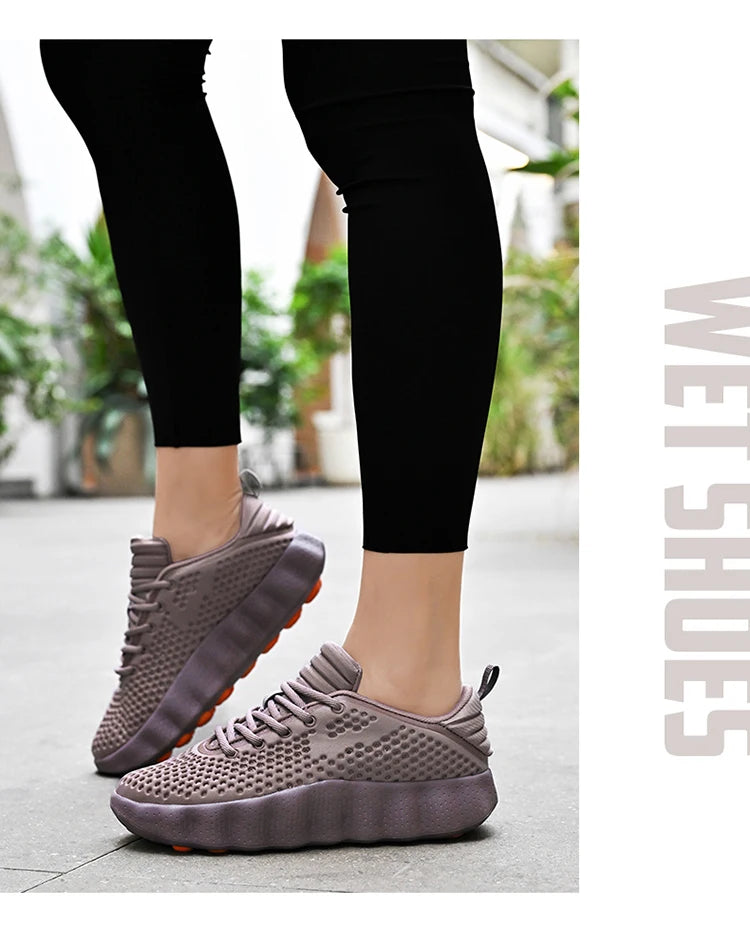 Men's Comfortable Casual Sneakers with Foot Sensing Massage Technology Women's Sports Breathable Lightweight Training Shoes GONZALES ONLINE SHOP