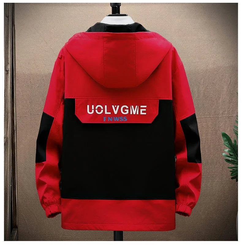 2024 Spring and Autumn New Fashion Trend Large Size Hooded Coat Men's Casual Loose Comfortable Windproof High Quality Jacket GONZALES ONLINE SHOP