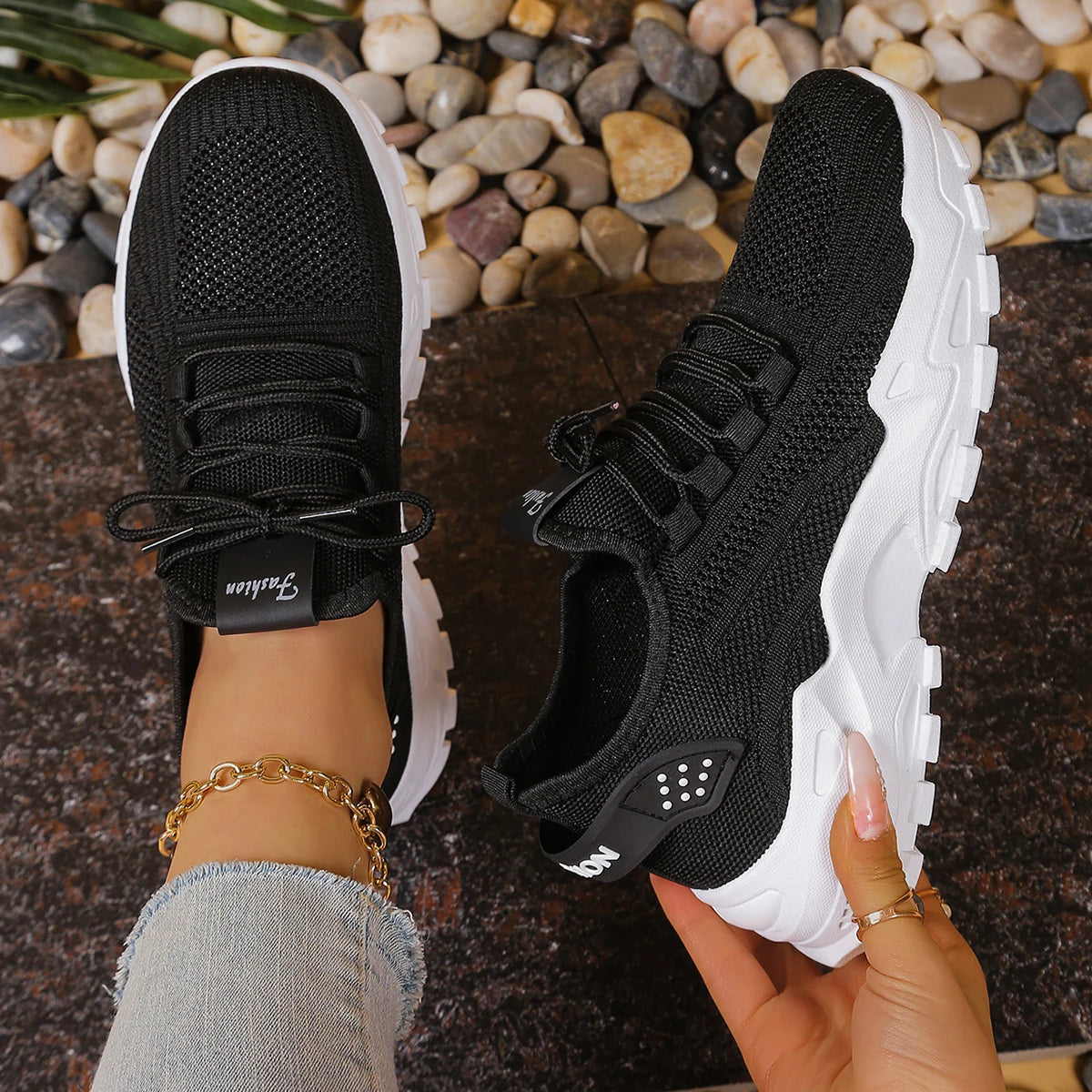 Women's shoes, women's sports shoes 2025 Women's shoes Breathable single-mesh dad shoes Women's casual and versatile sports shoe GONZALES ONLINE SHOP