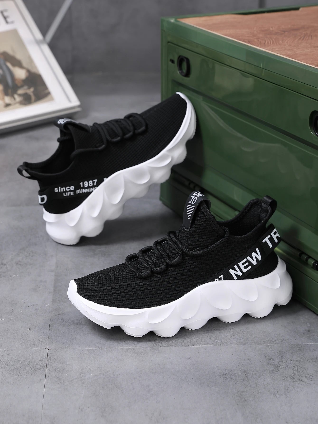 Men's Large Size Outdoor Hiking And Running Shoes Comfortable Casual Versatile Fashionable Sports Shoes for Couples Training GONZALES ONLINE SHOP